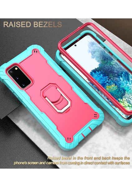 Samsung Galaxy S20 Fe Için Shockproof Yerleşik Standlı Kılıf (Yurt Dışından) modelleri