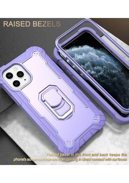 iPhone 11 Pro Max Için Shockproof Yerleşik Standlı Kılıf (Yurt Dışından)