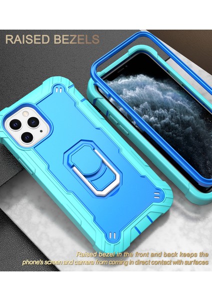 iPhone 11 Pro Max Için Shockproof Yerleşik Standlı Kılıf (Yurt Dışından)