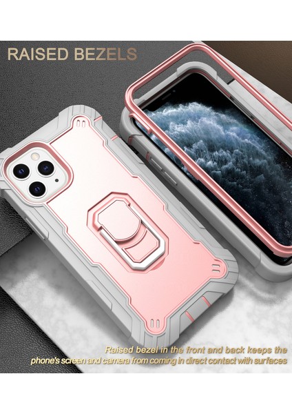 iPhone 11 Pro Için Shockproof Yerleşik Standlı Kılıf (Yurt Dışından) modelleri