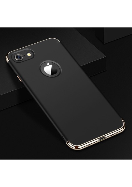 iPhone 7 / iPhone 8 Için 3'ü 1 Arada Kaymaz Mat Kapaklı Kılıf (Yurt Dışından)