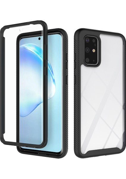 Samsung Galaxy S20 Plus Için Çift Katmanlı Şeffaf Bumper Shockproof Tam Koruma Kılıf (Yurt Dışından)