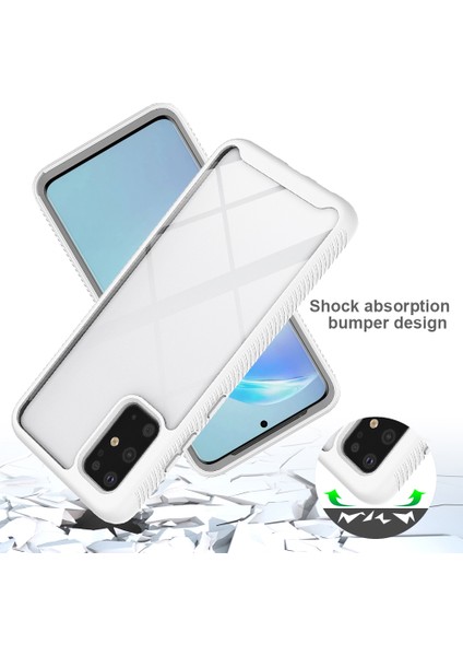 Samsung Galaxy S20 Plus Için Çift Katmanlı Şeffaf Bumper Shockproof Tam Koruma Kılıf (Yurt Dışından)
