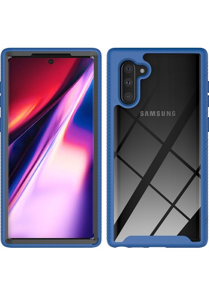 Samsung Galaxy Note 10 Için Çift Katmanlı Şeffaf Bumper Shockproof Tam Koruma Kılıf (Yurt Dışından)