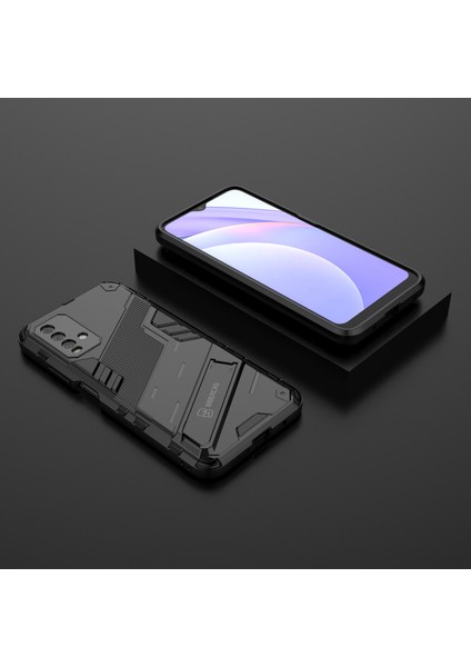 Redmi 9t / Redmi 9 Power Için Standlı Ince Sert Pc Tpu Düşme Önleyici Koruyucu Kılıf (Yurt Dışından)