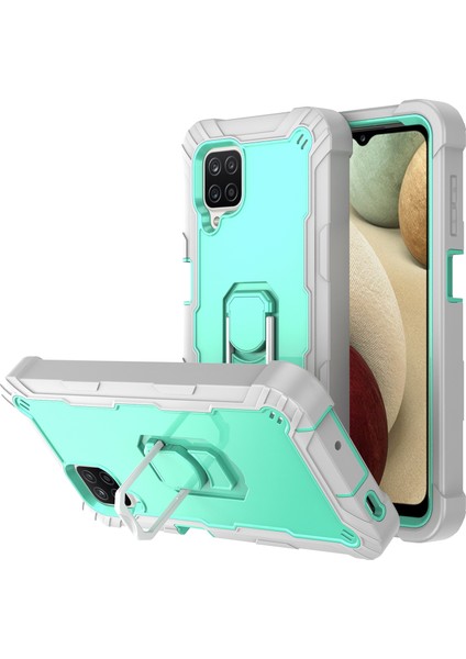 Samsung Galaxy A12 5g Için Shockproof Yerleşik Standlı Kılıf (Yurt Dışından)