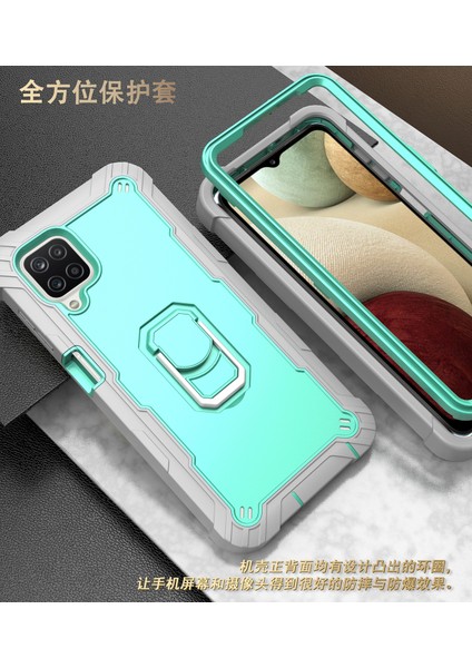 Samsung Galaxy A12 5g Için Shockproof Yerleşik Standlı Kılıf (Yurt Dışından) modelleri