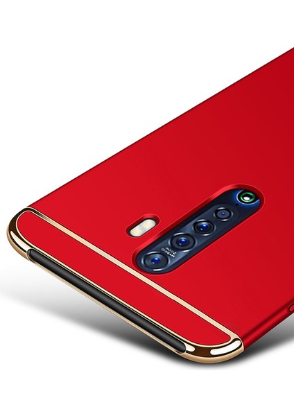 Oppo Reno 2 Için 3'ü 1 Arada Kaymaz Mat Yüzeyli Kılıf (Yurt Dışından)