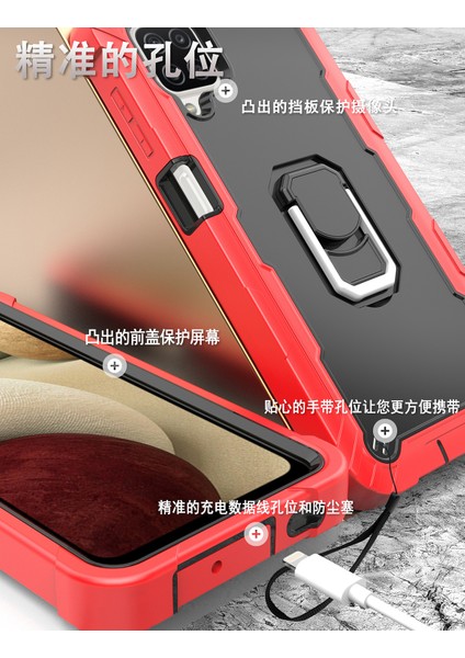 Samsung Galaxy A12 5g Için Shockproof Yerleşik Standlı Kılıf (Yurt Dışından) fırsatları