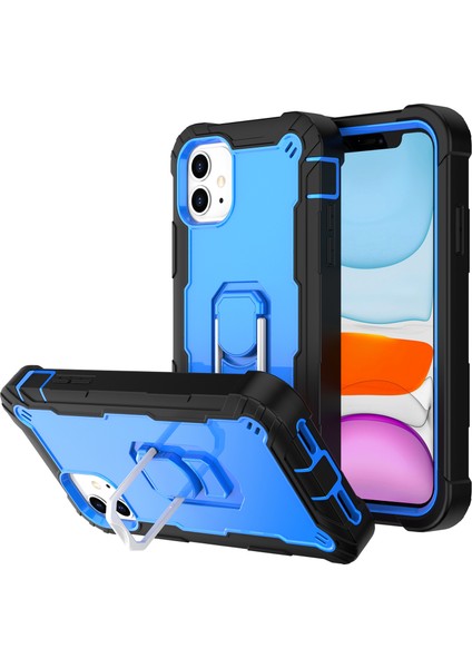 iPhone 11 Için Shockproof Yerleşik Standlı Kılıf (Yurt Dışından)