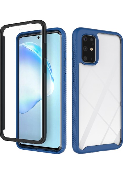 Samsung Galaxy S20 Plus Için Çift Katmanlı Şeffaf Bumper Shockproof Tam Koruma Kılıf (Yurt Dışından)