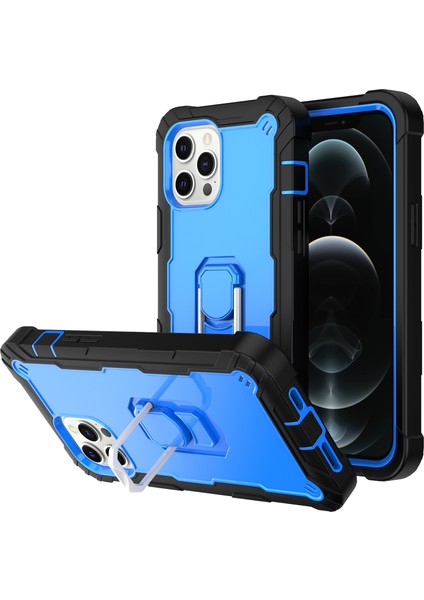 iPhone 12 Pro Max Için Shockproof Yerleşik Standlı Kılıf (Yurt Dışından)