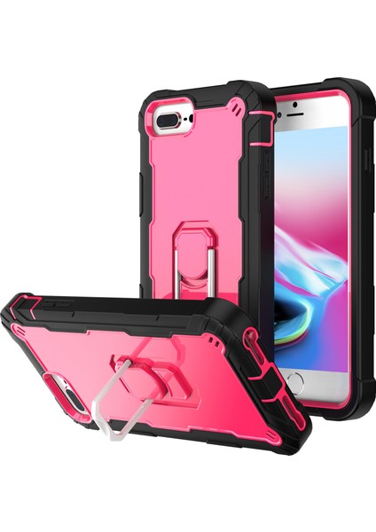 iPhone 7 Plus/8 Plus/6 Plus/6s Plus Için Shockproof Yerleşik Standlı Kılıf (Yurt Dışından)