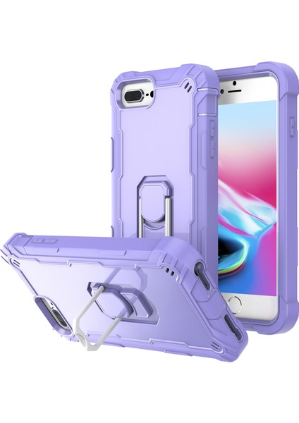 iPhone 7 Plus/8 Plus/6 Plus/6s Plus Için Shockproof Yerleşik Standlı Kılıf (Yurt Dışından)