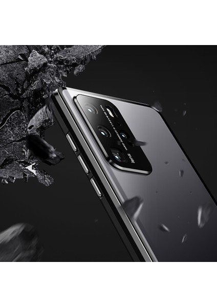 Huawei P40 Pro Için Manyetik Arkalı Önlü Tam Koruma Kamera Korumalı Temper Cam (Yurt Dışından) fırsatları
