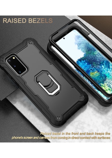 Samsung Galaxy S20 Fe Için Shockproof Yerleşik Standlı Kılıf (Yurt Dışından) modelleri
