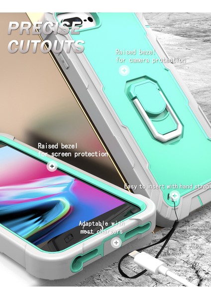 iPhone 8/7/6s/6/iphone Se 2020 Için Shockproof Yerleşik Standlı Kılıf (Yurt Dışından) fırsatları