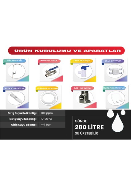 11 Aşamalı Metal Tanklı Vontron Membranlı Kapalı Kasa Su Arıtma Cihazı Kurulumu Ücretisiz Alkalin Filitre Ile Temiz Bir Su Için