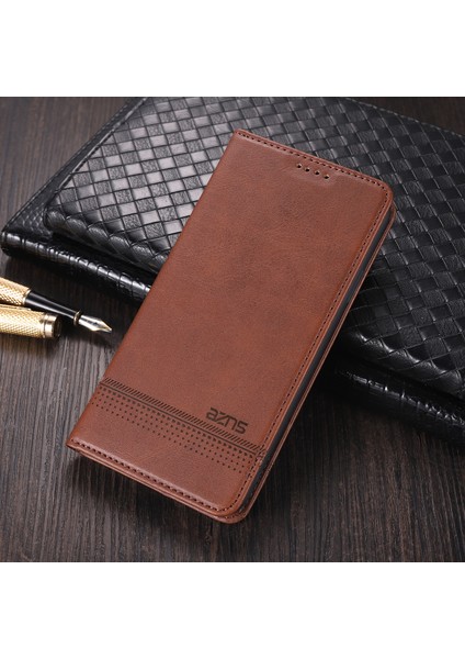 Xiaomi Redmi Note 9t 5g Için Flip Manyetik Tpu Standlı Kılıf (Yurt Dışından)