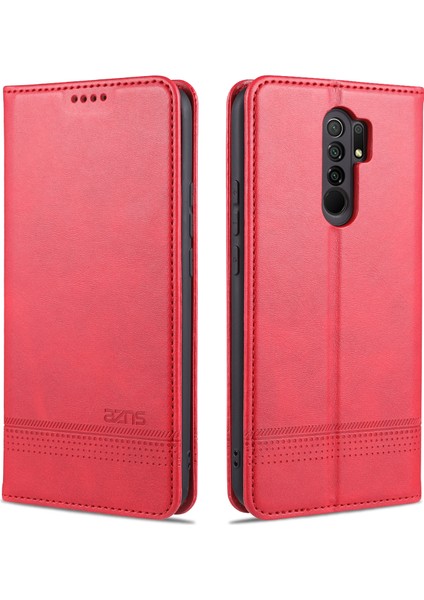 Xiaomi Redmi 9 Için Flip Manyetik Tpu Standlı Kılıf (Yurt Dışından)