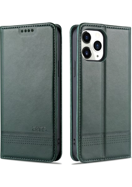 iPhone 12 Pro Max Için Flip Manyetik Tpu Standlı Kılıf (Yurt Dışından)