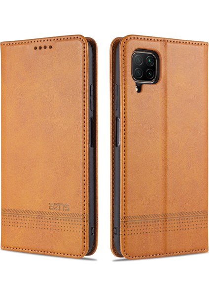 Huawei P40 Lite Için Flip Manyetik Tpu Standlı Kılıf (Yurt Dışından)