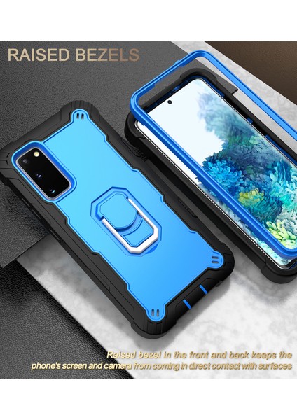Samsung Galaxy S20 Fe Için Shockproof Yerleşik Standlı Kılıf (Yurt Dışından) modelleri