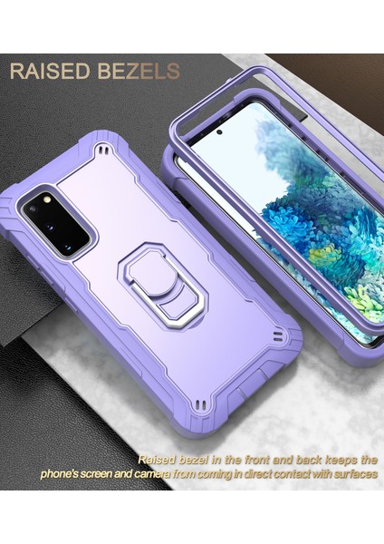 Samsung Galaxy S20 Fe Için Shockproof Yerleşik Standlı Kılıf (Yurt Dışından) modelleri