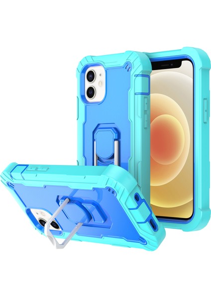 iPhone 12 Mini Için Shockproof Yerleşik Standlı Kılıf (Yurt Dışından)