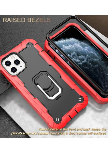 iPhone 11 Pro Max Için Shockproof Yerleşik Standlı Kılıf (Yurt Dışından)