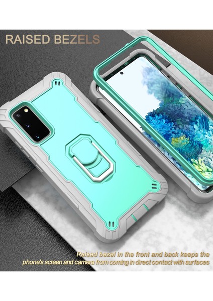 Samsung Galaxy S20 Fe Için Shockproof Yerleşik Standlı Kılıf (Yurt Dışından) modelleri