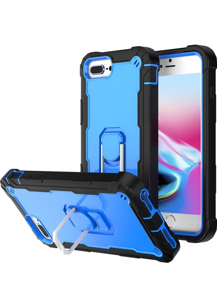 iPhone 7 Plus/8 Plus/6 Plus/6s Plus Için Shockproof Yerleşik Standlı Kılıf (Yurt Dışından)