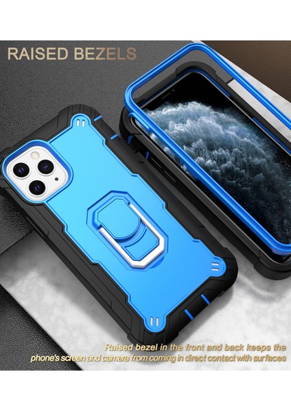 iPhone 11 Pro Max Için Shockproof Yerleşik Standlı Kılıf (Yurt Dışından)