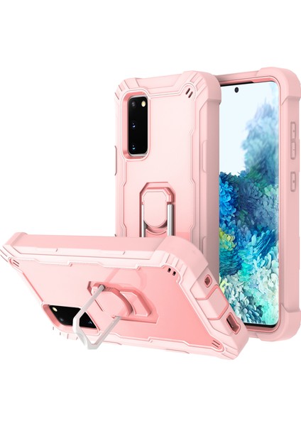 Samsung Galaxy S20 Fe Için Shockproof Yerleşik Standlı Kılıf (Yurt Dışından)