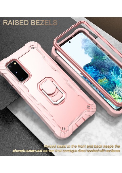 Samsung Galaxy S20 Fe Için Shockproof Yerleşik Standlı Kılıf (Yurt Dışından) modelleri