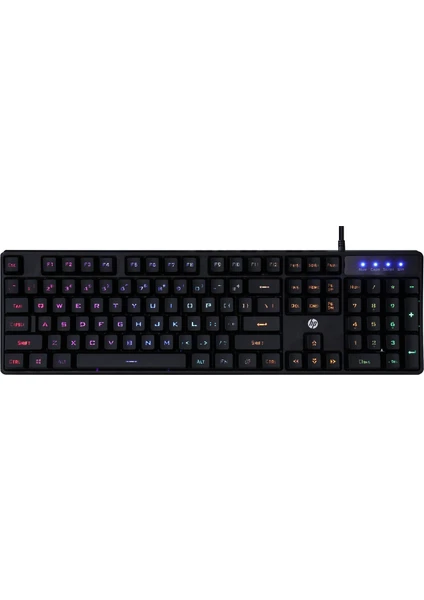 K300 Rgb Ledli Oyuncu Klavyesi Eu Siyah 4QM95AA