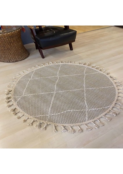 Soho Halı SH 02 BEIGE 120*120 CM