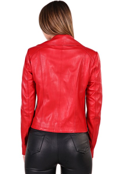 Deri Kadın Spor Deri Mont indirimleri