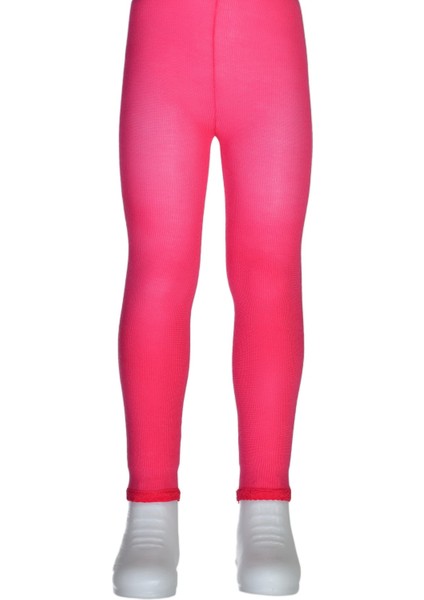 Bileği Dantelli Cotton Bebek Tayt