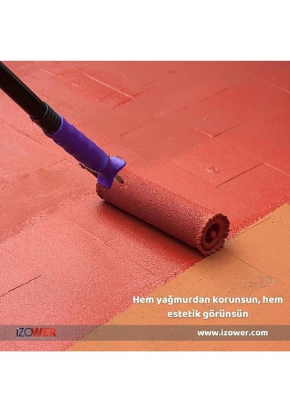 Izower - S1 Süper Plus Su Yalıtım Kaplaması 3.5 kg Kiremit Renk