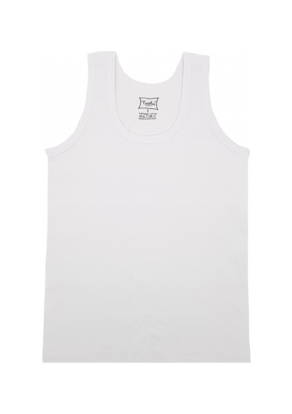 Erkek Çoçuk Ribana Atlet 6 Adet 1-12 Yaş