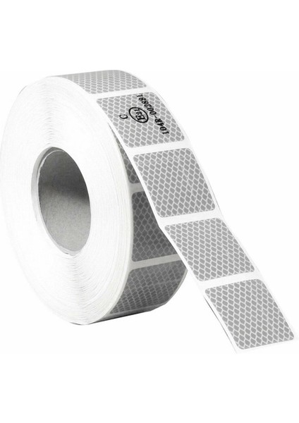 Tüvtürk Onaylı Reflektörlü Fosforlu Bant Ikaz Bandı Kesik 5 cm (Beyaz)-5 Metre modelleri