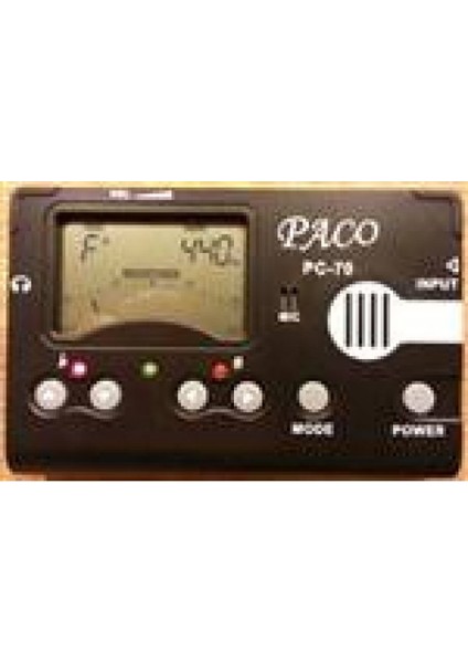 Paco Pc-70 Metro Tuner