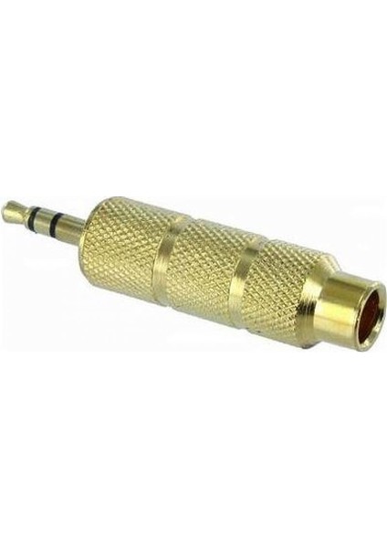 3.5 mm Erkek Stereo -6.3 mm Dişi Gold Çevirici Adaptör