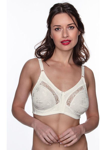 Cherry Toparlayıcı Sütyen Minimizer Ekru - 85B