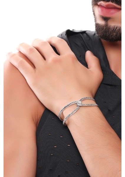 Erkek Antik Gümüş Kaplama Ayarlanabilir Gemici Düğümü Kelepçe Bileklik fiyatları