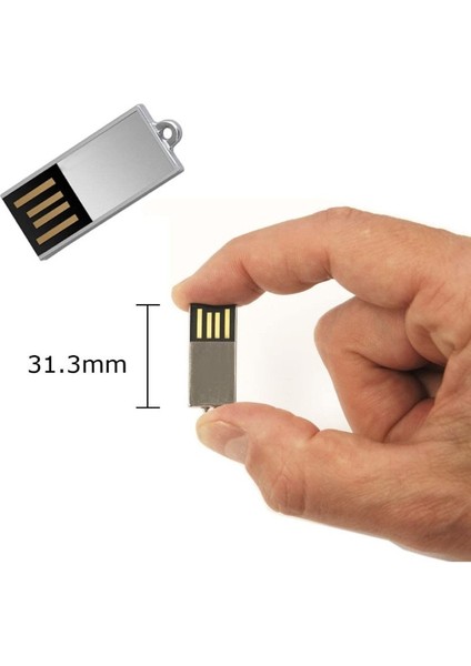 8gb USB Mini Metal Flash Bellek