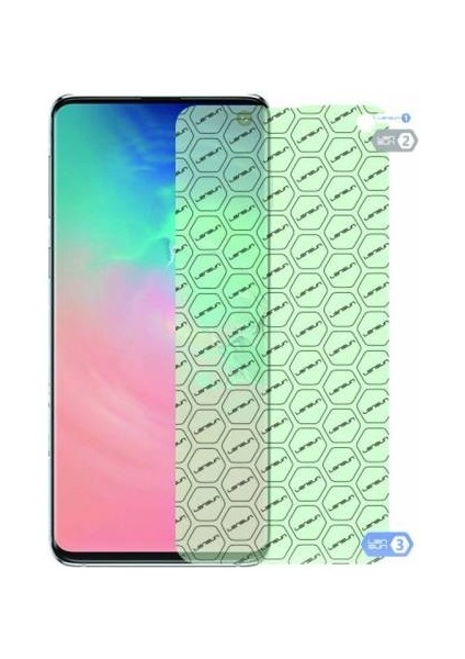 Oppo A8 Nano Parmak Izi Bırakmayan Ön Ekran Koruyucu Lensun Mucize Koruma