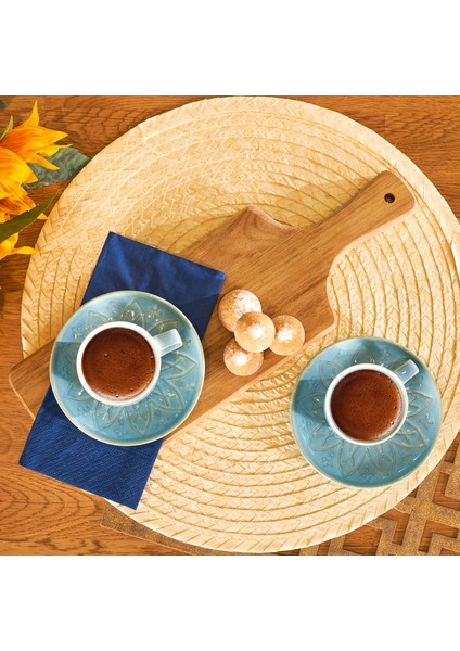 Vita Mavi 2 Kişilik Kahve Fincanı Takımı 90 ml fiyatları