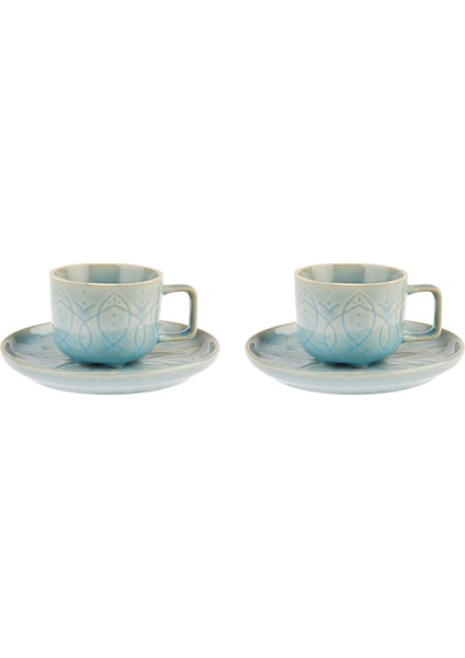 Vita Mavi 2 Kişilik Kahve Fincanı Takımı 90 ml modelleri